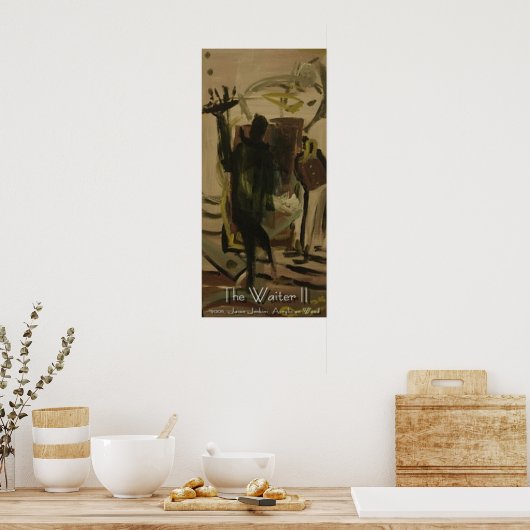 Kellner II Poster (Küche)