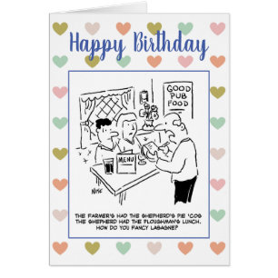 Kellner in Pub Frage, wenn Kunden Extravagant Lasa