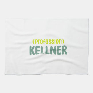Kellner job geschirrtuch
