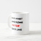 Kellner, phantastisch kaffeetasse (Vorderseite Links)