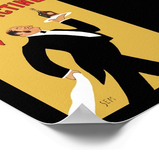 Kellner Poster (Ecke)