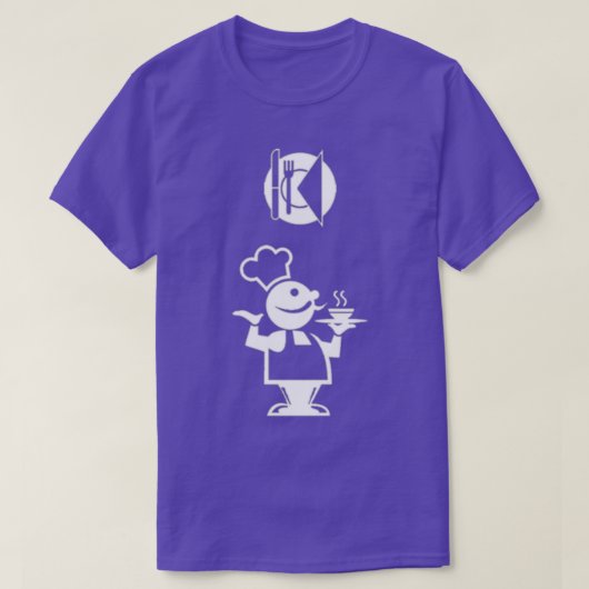Kellner Steward Restaurant Stuff Servant Geschenk T-Shirt (Design vorne)