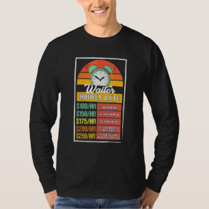 Kellner Stundensatz Gag T-Shirt