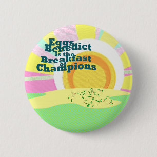 Kellnerin-Aufflackern Eggs Button