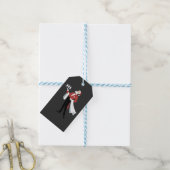 Kellnerin Weihnachten Santa Server Xmas Geschenkanhänger (Mit Garn)