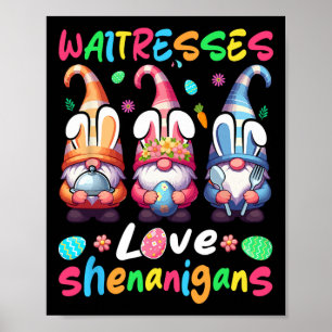 Kellnerinnen Kostüme Shenanigans Lover Drei Nomade Poster