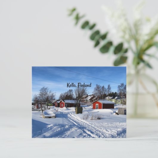 Kello, Finnland Postcard Postkarte (Stehend Vorderseite)