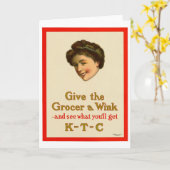 "Kellogg's Cereal Advertisement" Grußkarte Karte (Gelbe Blume)