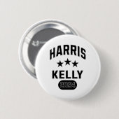 Kelly 2024 für den Präsidenten Vintag gekrönter Ba Button (Vorne & Hinten)