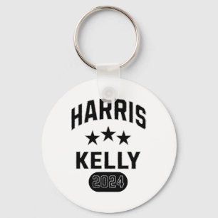 Kelly 2024 Für Präsident Vintage Gebogene Baseball Schlüsselanhänger