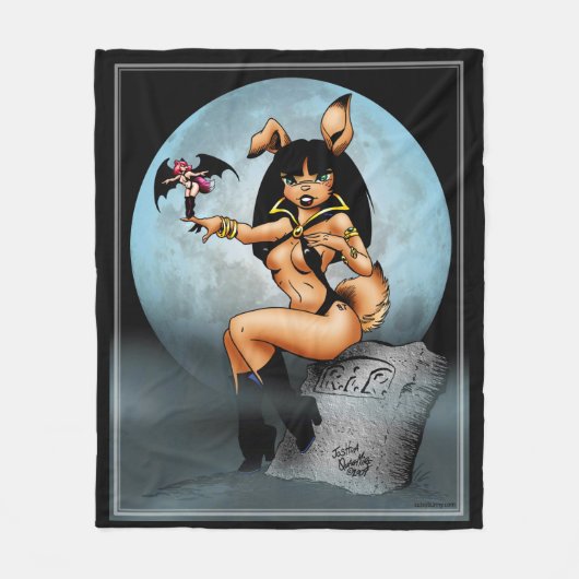 KELLY als vampi Fleecedecke (Vorderseite)