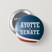 Kelly Ayotte 2016 Button (Vorne & Hinten)
