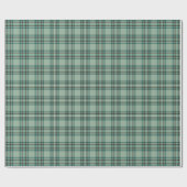 Kelly Clan Tartan Irish Kariert Pattern Geschenkpapier (Flach)