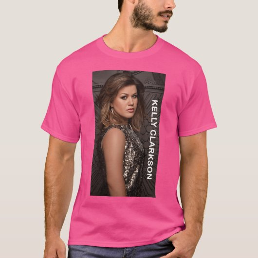 Kelly Clarkson Women Singer T-Shirt (Vorderseite)