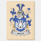Kelly Coat of Arms Magnet (Vorderseite)