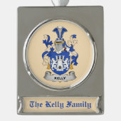 Kelly Coat of Arms Ornament (Vorderseite)