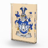 Kelly Coat of Arms Photo Block (Rechts)
