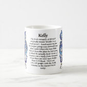 Kelly-Familien-Wappen Tasse (Mittel)