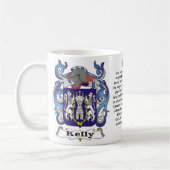 Kelly-Familien-Wappen Tasse (Links)