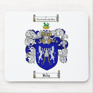 KELLY-FAMILIENWAPPEN - KELLY-WAPPEN MOUSEPAD