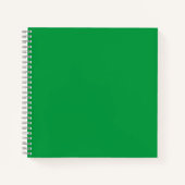 Kelly Green #06983E Spiral Notebook Notizblock (Vorderseite)