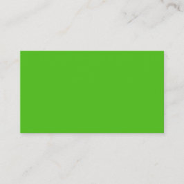 Kelly Green Business Card Visitenkarte