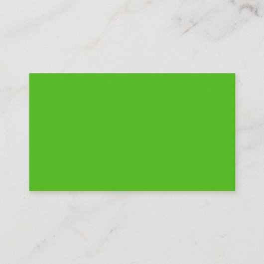 Kelly Green Business Card Visitenkarte (Vorderseite)