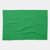 Kelly Green Farbe Geschirrtuch (Horizontal)