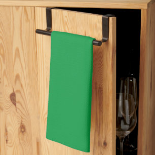 Kelly Green Farbe Geschirrtuch