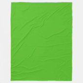 Kelly Green Fleece Blanket (Vorderseite)