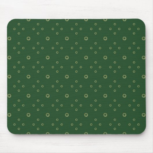 Kelly Green | Golden Zinnia Sun Mousepad (Vorne)