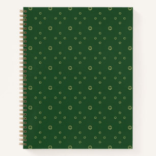 Kelly Green Golden Zinnia Sun Notizblock