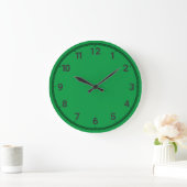 Kelly green große wanduhr (Zuhause)