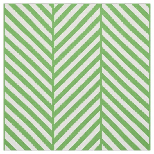 Kelly Green Herringbone Large Scale Stoff (Muster)