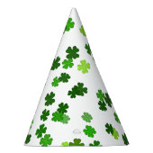 Kelly green "Kleeblatts Falling" Partyhütchen (Rechts)