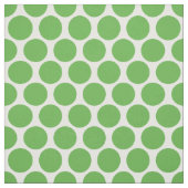Kelly Green Mod Dots Stoff (Muster)