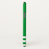 Kelly Green Nautical Rope and Anchor Mit Monogramm Case-Mate iPhone Hülle (Hinten/Rechts)