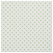 Kelly Green Polka Dot Hearts Stoff (Muster)