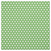 Kelly Green Polka Dots Stoff (Muster)