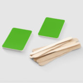 Kelly Green Solid Color Fächer (Non-assembled)