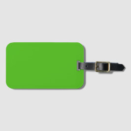 Kelly Green Solid Color Gepäckanhänger