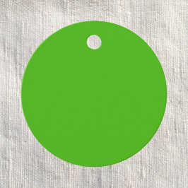 Kelly Green Solid Color Geschenkanhänger