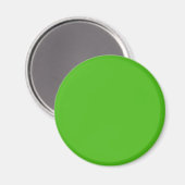 Kelly Green Solid Color Magnet (Vorderseite/Rückseite)