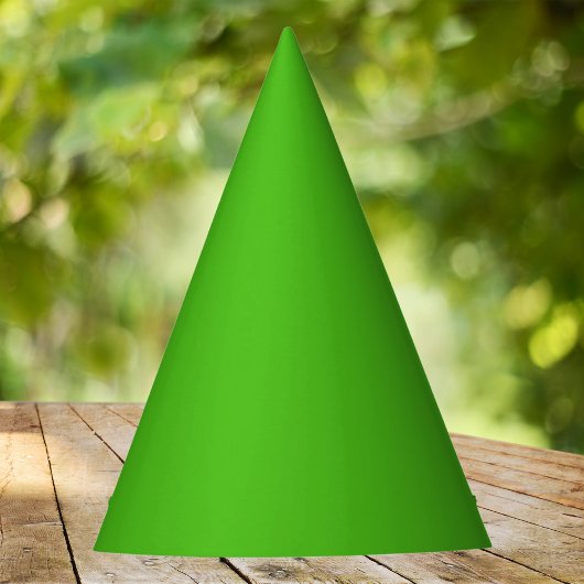 Kelly Green Solid Color Partyhütchen