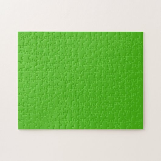 Kelly Green Solid Color Puzzle (Horizontal)