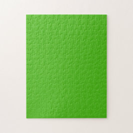 Kelly Green Solid Color Puzzle