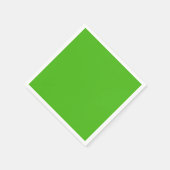 Kelly Green Solid Color Serviette (Ecke)