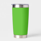 Kelly Green Solid Color Thermobecher (Rechts)