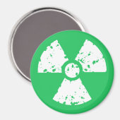 Kelly Green Toxic Waste Magnet (Vorderseite/Rückseite)