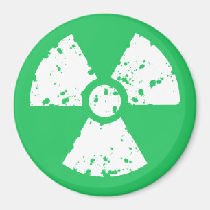 Kelly Green Toxic Waste Magnet